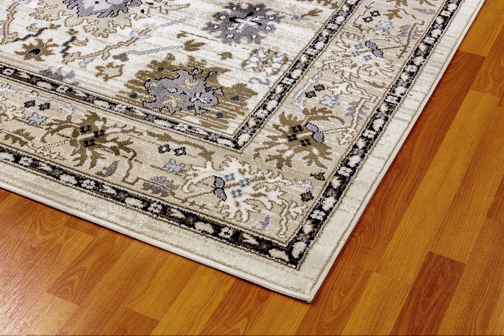 Dynamic Rugs Yazd 8531 Ivory Traditional Machine-Made Rug