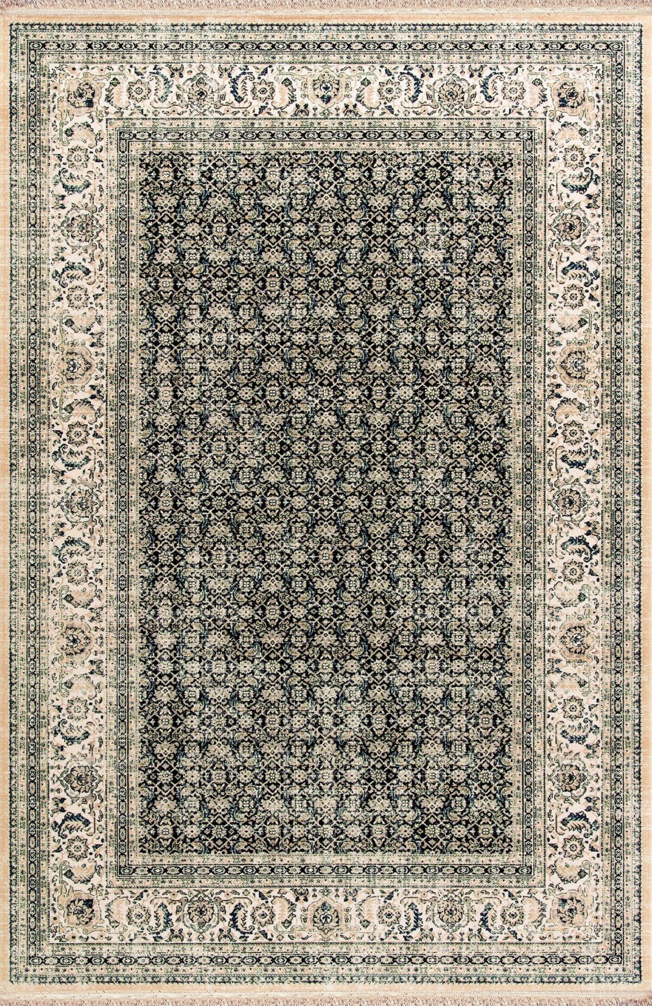 Dynamic Rugs Brilliant 72407 Navy Traditional Machine - Made Rug - Rugs - Dynamic Rugs - Atlanta Designer Rugs