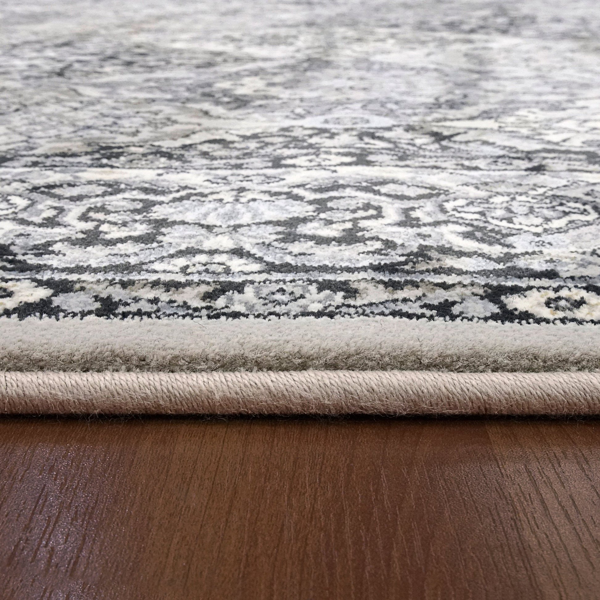 Dynamic Rugs Ancient Garden 57008 Cream Grey Traditional Machine - Made Rug - Rugs - Dynamic Rugs - Atlanta Designer Rugs