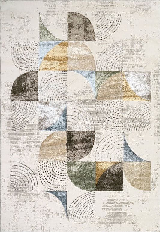 Dynamic Rugs Merit 6657 Grey Multi Modern Machine - Made Rug - Rugs - Dynamic Rugs - Atlanta Designer Rugs