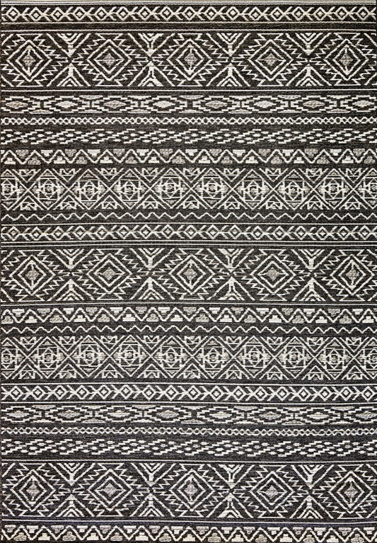 Dynamic Rugs Brighton 8359 Grey Contemporary Machine - Made Rug - Rugs - Dynamic Rugs - Atlanta Designer Rugs