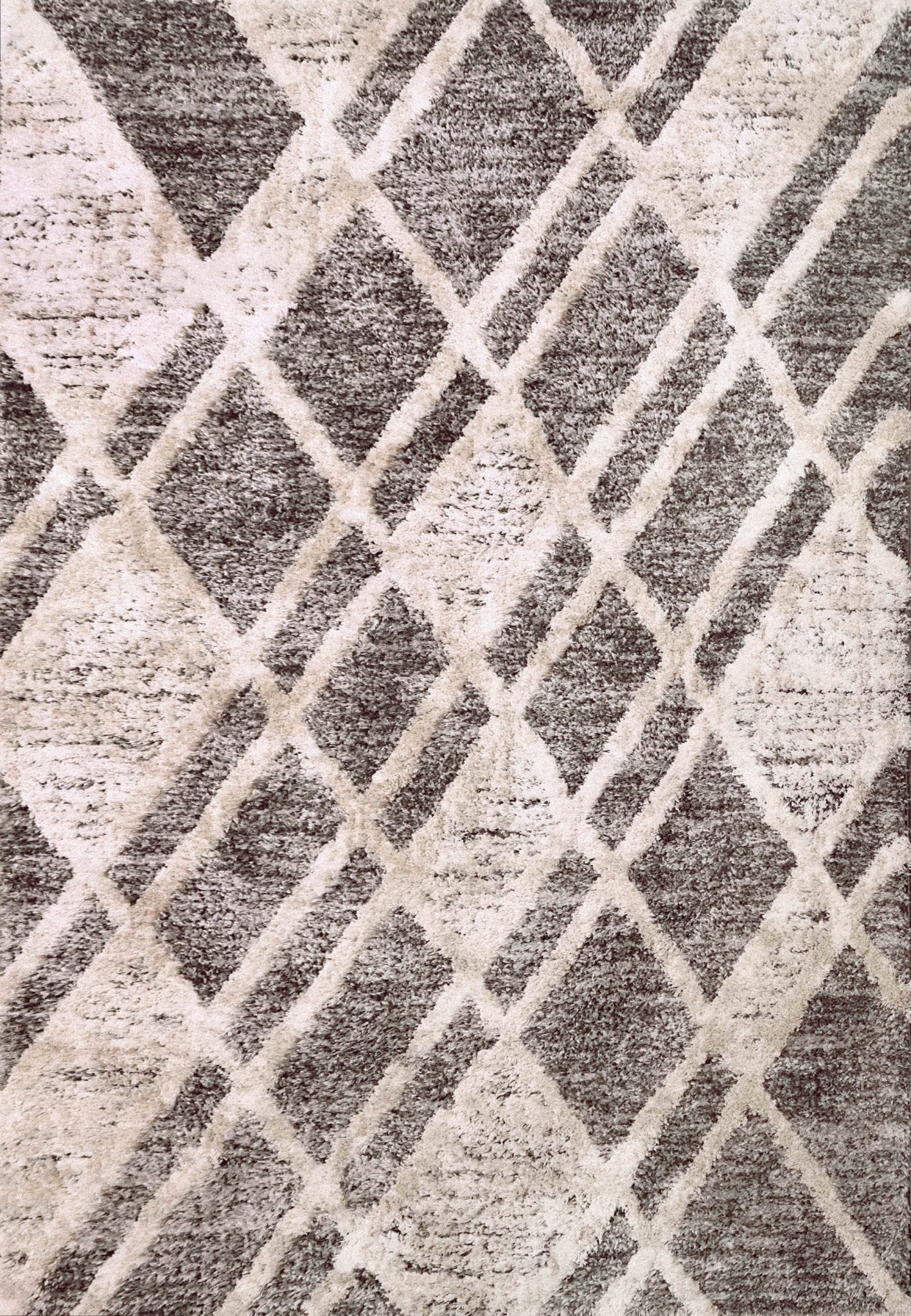 Dynamic Rugs Cruz 7004 Grey Ivory Modern Machine - Made Rug - Rugs - Dynamic Rugs - Atlanta Designer Rugs