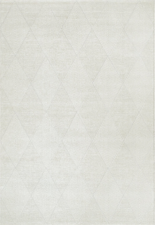 Dynamic Rugs Quin 41006 Ivory Modern Machine - Made Rug - Rugs - Dynamic Rugs - Atlanta Designer Rugs