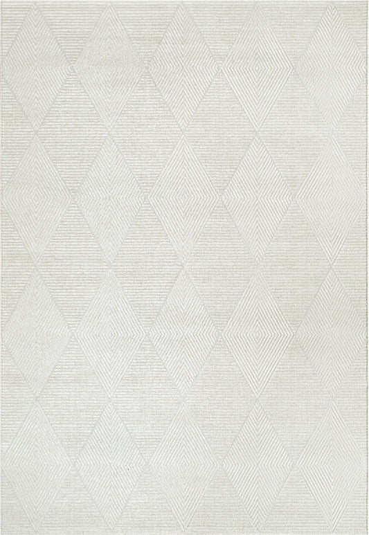 Dynamic Rugs Quin 41006 Ivory    Modern Machine-Made Rug