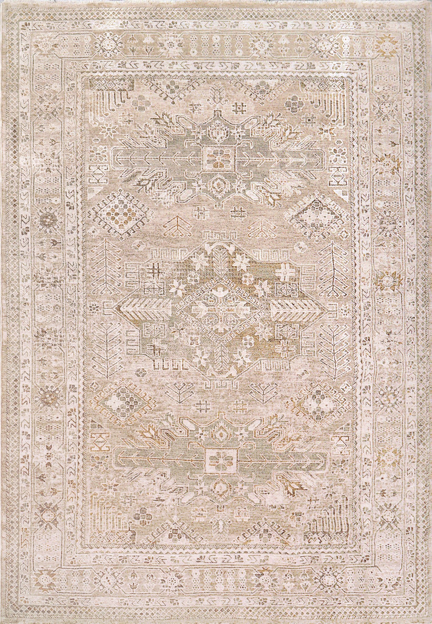 Dynamic Rugs Sahara 5971 Beige Grey Traditional Machine - Made Rug - Rugs - Dynamic Rugs - Atlanta Designer Rugs