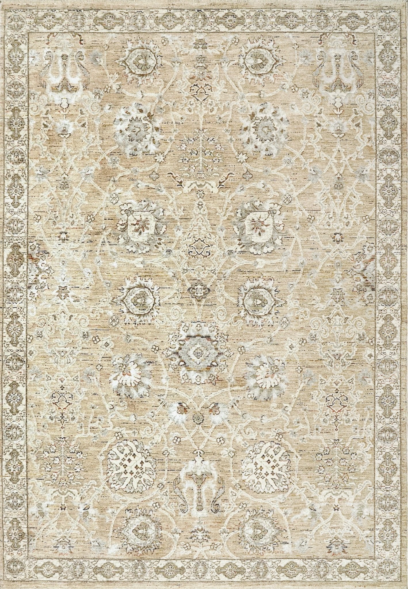 Dynamic Rugs Octo 6903 Cream Multi Traditional Machine - Made Rug - Rugs - Dynamic Rugs - Atlanta Designer Rugs