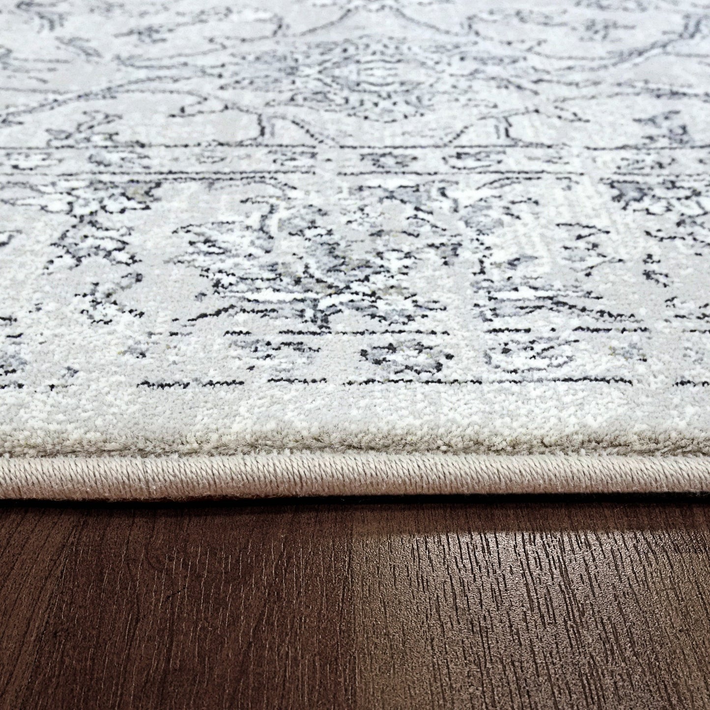 Dynamic Rugs Ancient Garden 57136 Silver Grey Traditional Machine - Made Rug - Rugs - Dynamic Rugs - Atlanta Designer Rugs