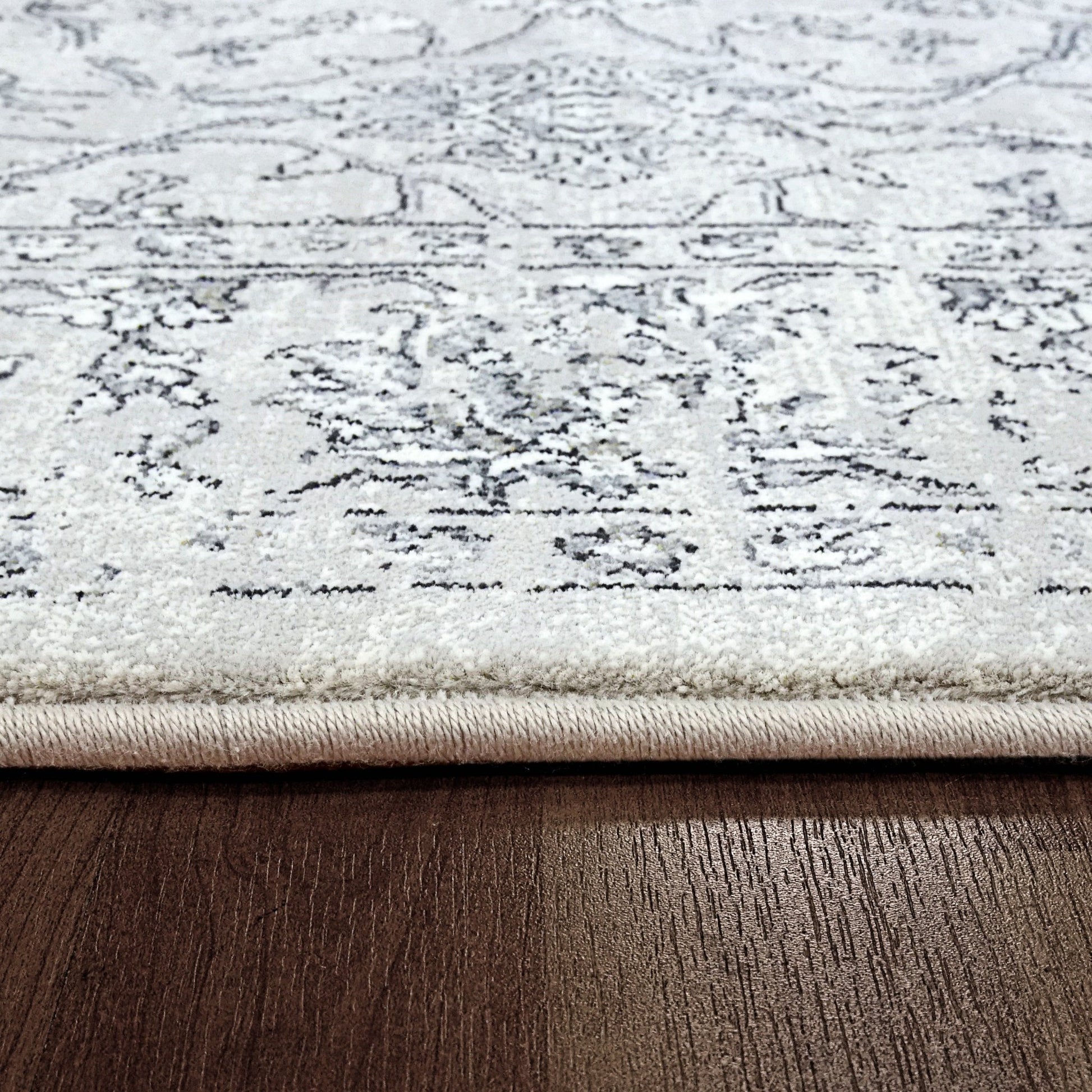 Dynamic Rugs Ancient Garden 57136 Silver Grey Traditional Machine - Made Rug - Rugs - Dynamic Rugs - Atlanta Designer Rugs