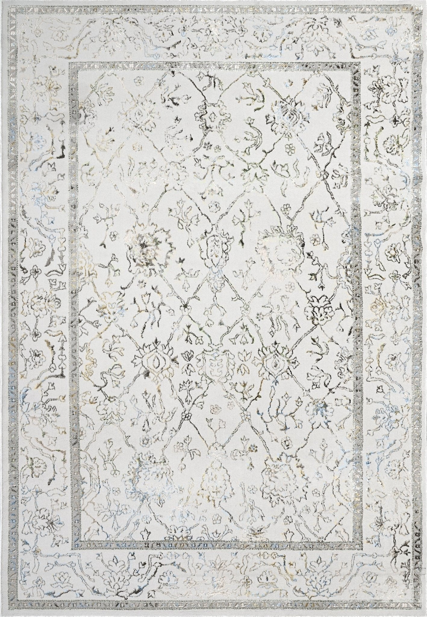 Dynamic Rugs Merit 6651 Grey Multi Modern Machine - Made Rug - Rugs - Dynamic Rugs - Atlanta Designer Rugs