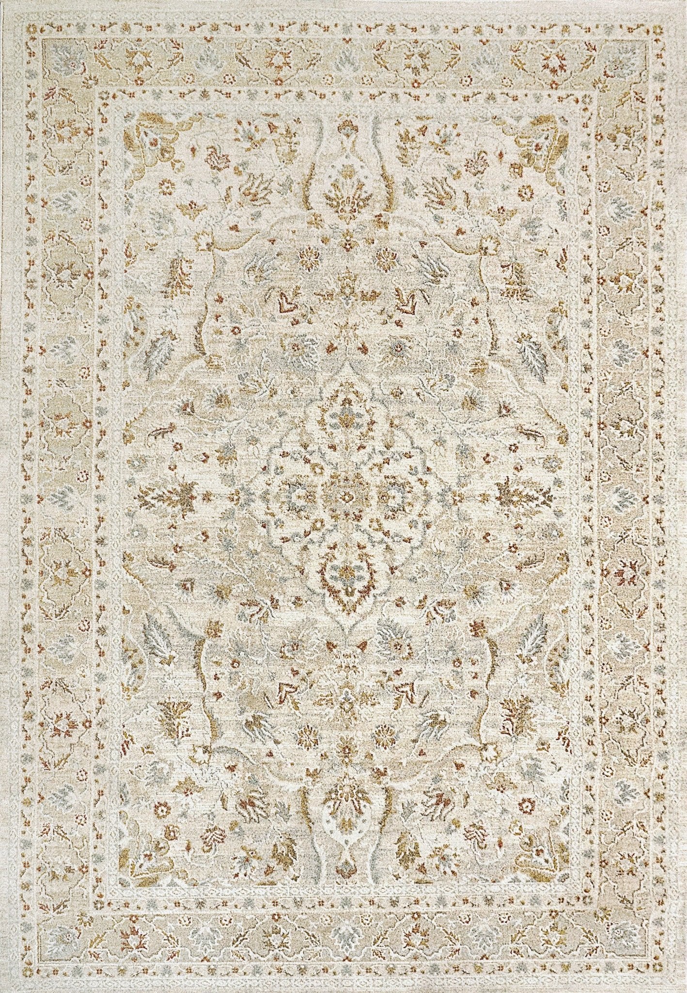 Dynamic Rugs Annalise 7605 Beige Cream Traditional Machine - Made Rug - Rugs - Dynamic Rugs - Atlanta Designer Rugs