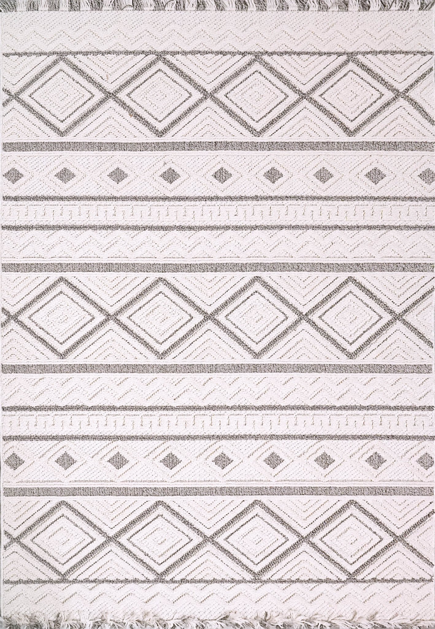 Dynamic Rugs Seville 3612 Beige Dark Grey Modern Machine - Made Rug - Rugs - Dynamic Rugs - Atlanta Designer Rugs