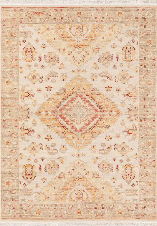 Dynamic Rugs Wade 18602 Taupe Rust Multi Transitional Machine-Made Rug