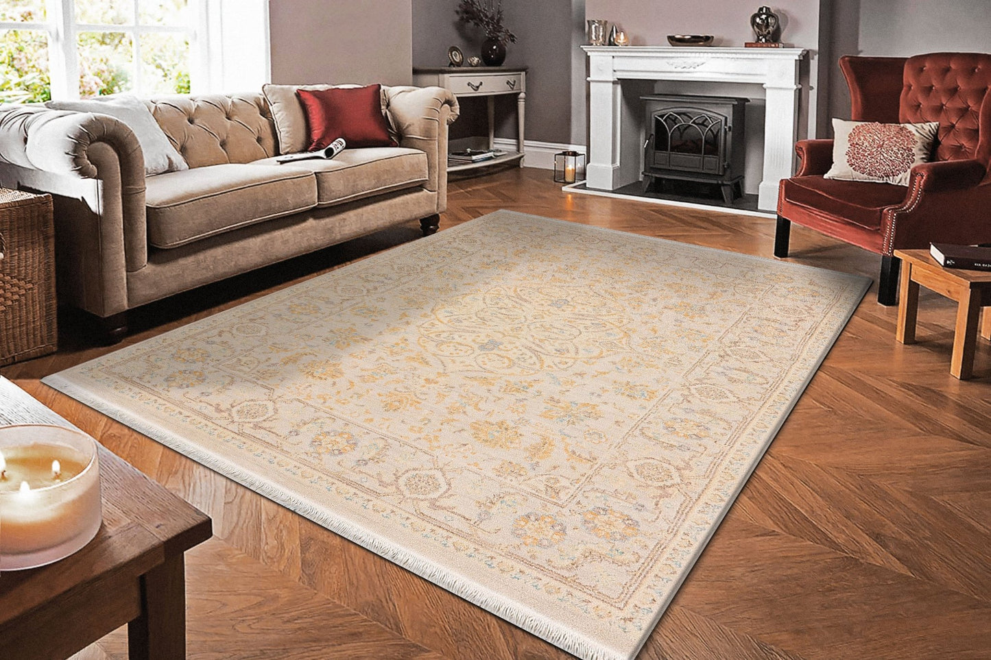 Dynamic Rugs Wade 18600 Grey Brown Multi Traditional Machine - Made Rug - Rugs - Dynamic Rugs - Atlanta Designer Rugs