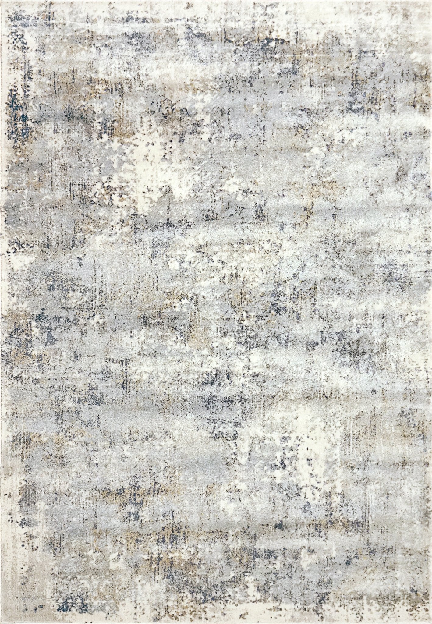 Dynamic Rugs Castilla 3536 Cream Grey Modern Machine - Made Rug - Rugs - Dynamic Rugs - Atlanta Designer Rugs