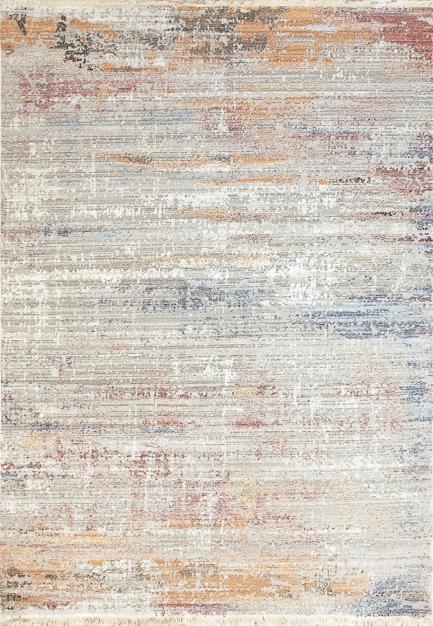 Dynamic Rugs Mood 8456 Ivory Red Modern Machine - Made Rug - Rugs - Dynamic Rugs - Atlanta Designer Rugs