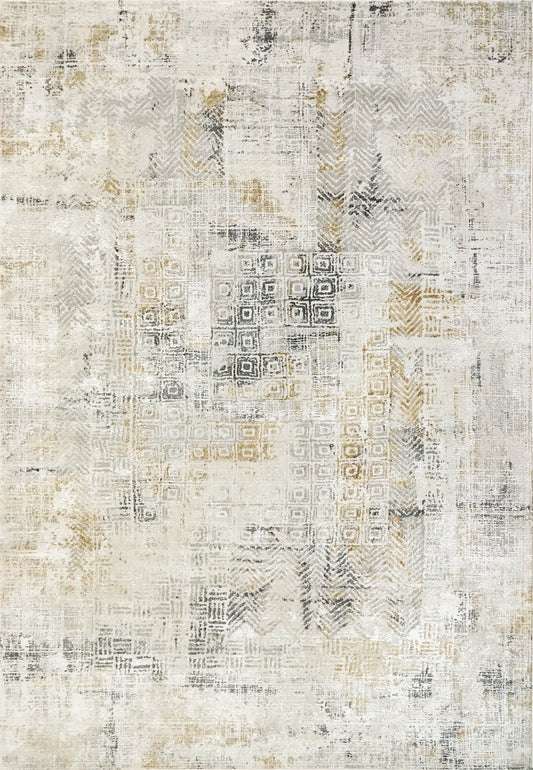 Dynamic Rugs Quartz 27071 Ivory Slate Transitional Machine - Made Rug - Rugs - Dynamic Rugs - Atlanta Designer Rugs