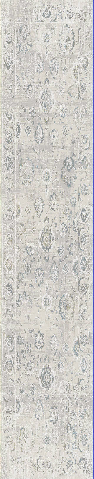 Dynamic Rugs Castilla 3530 Ivory Grey Modern Machine-Made Rug