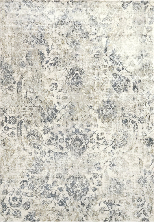 Dynamic Rugs Castilla 3532 Cream Grey Modern Machine - Made Rug - Rugs - Dynamic Rugs - Atlanta Designer Rugs