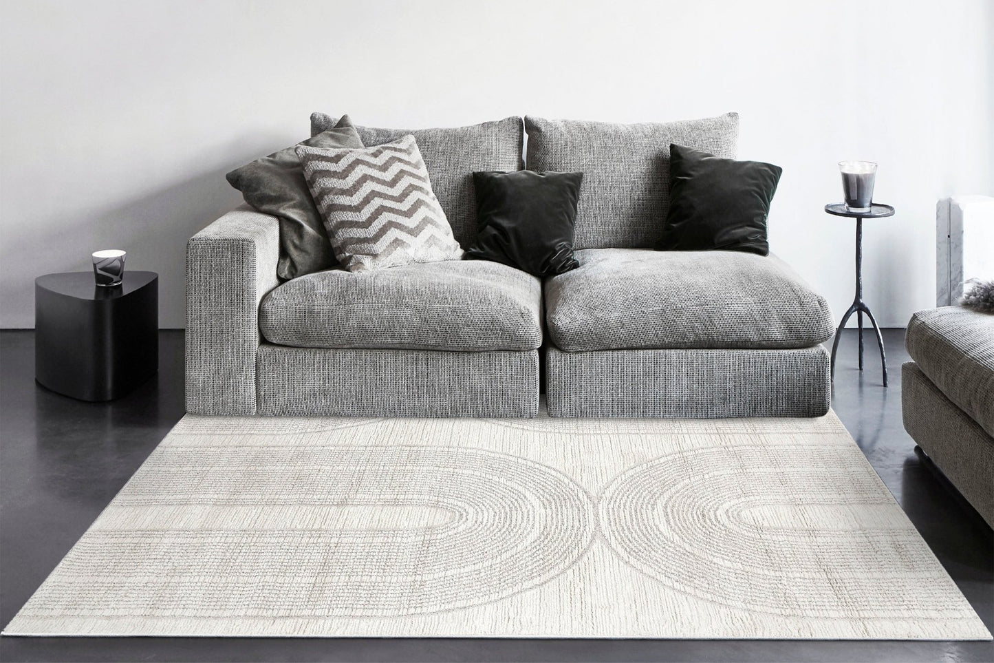 Dynamic Rugs Monroe 9801 Beige Grey Modern Machine - Made Rug - Rugs - Dynamic Rugs - Atlanta Designer Rugs