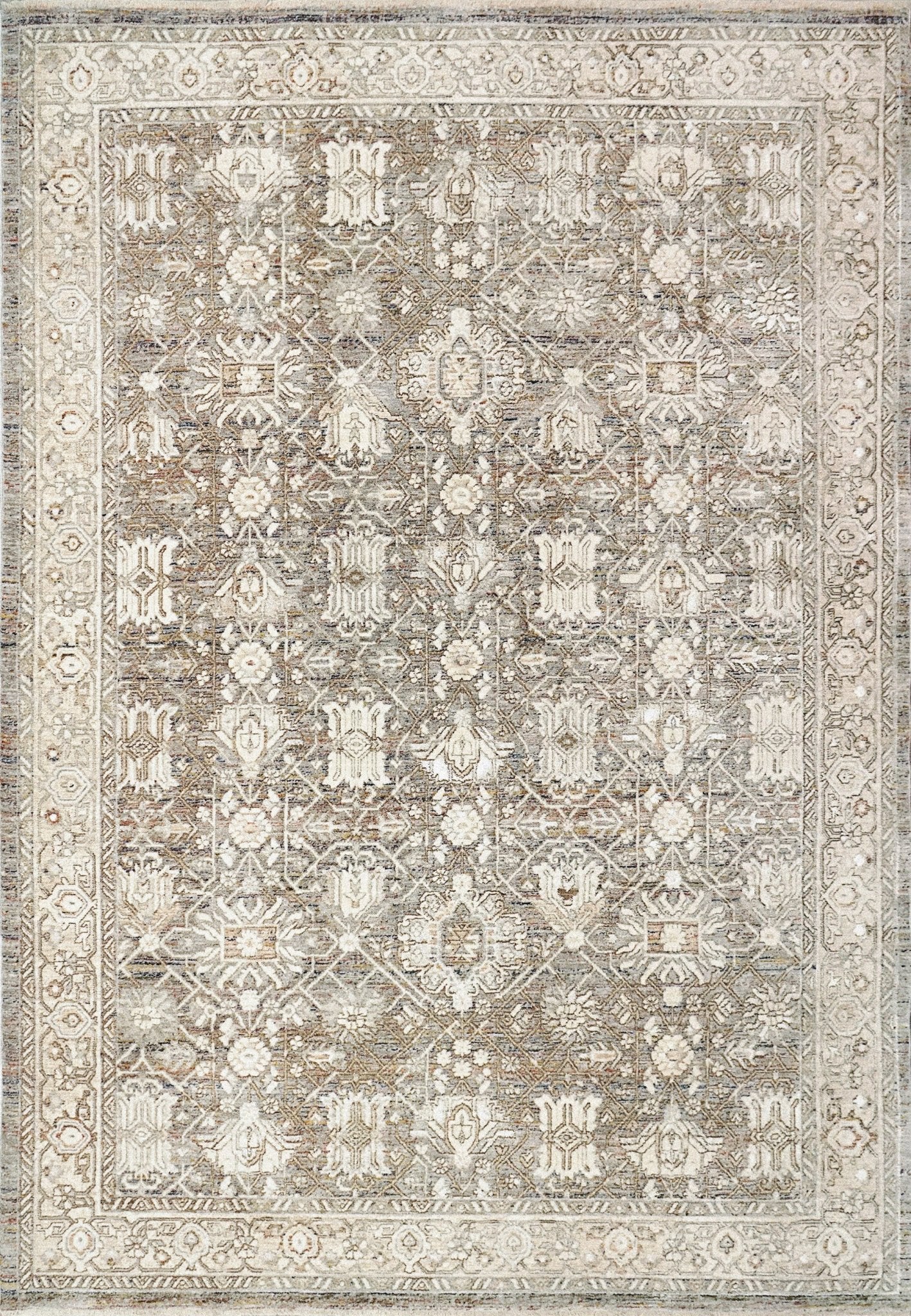 Dynamic Rugs Octo 6901 Cream Multi Traditional Machine - Made Rug - Rugs - Dynamic Rugs - Atlanta Designer Rugs