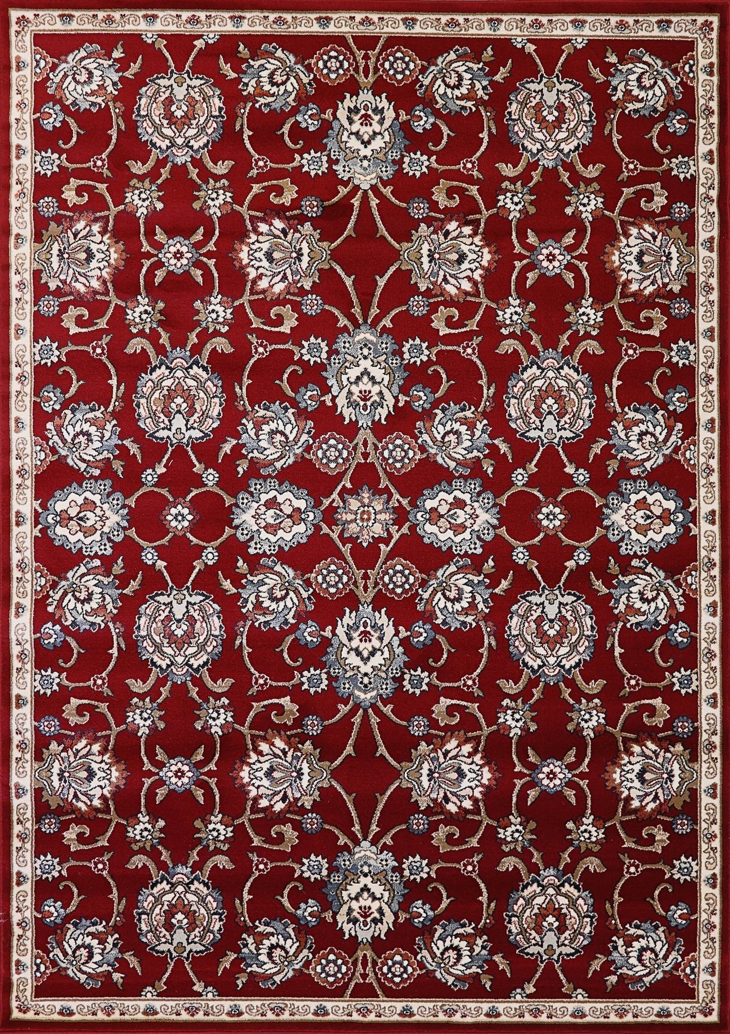 Dynamic Rugs Melody 985020 Red Traditional Machine - Made Rug - Rugs - Dynamic Rugs - Atlanta Designer Rugs