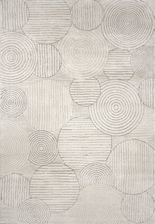 Dynamic Rugs Monroe 9815 Ivory Grey Modern Machine - Made Rug - Rugs - Dynamic Rugs - Atlanta Designer Rugs