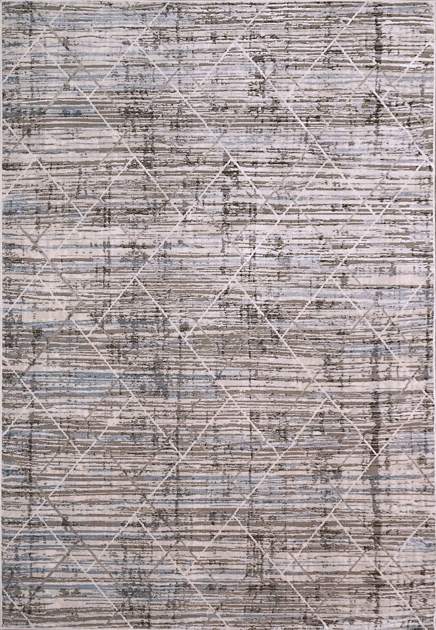 Dynamic Rugs Harlow 4801 Grey Blue Modern Machine - Made Rug - Rugs - Dynamic Rugs - Atlanta Designer Rugs