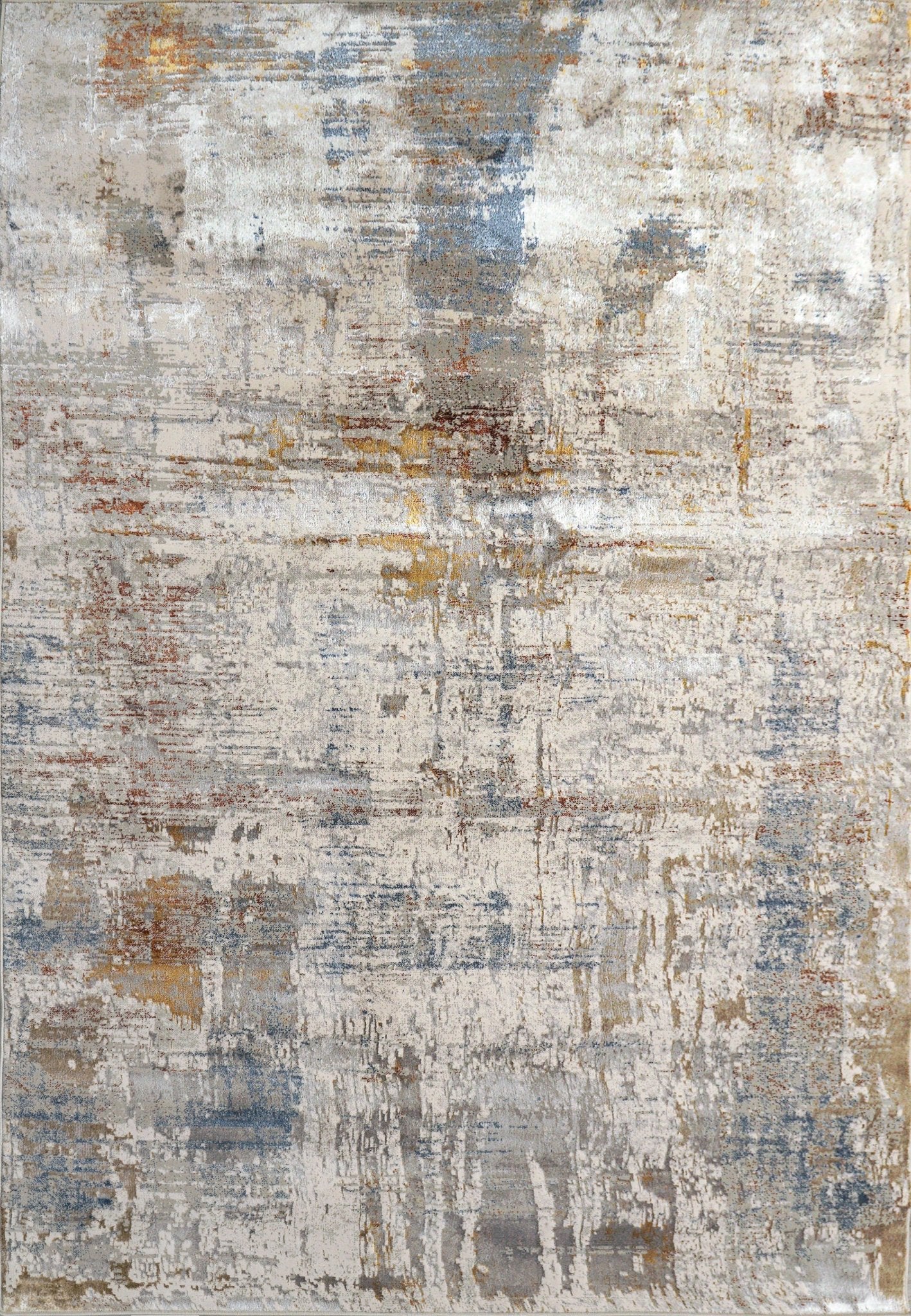 Dynamic Rugs Gold 1362 Grey Ivory Multi Modern Machine - Made Rug - Rugs - Dynamic Rugs - Atlanta Designer Rugs