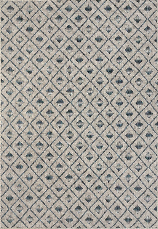 Dynamic Rugs Melissa 4232 Grey Blue Modern Machine - Made Rug - Rugs - Dynamic Rugs - Atlanta Designer Rugs