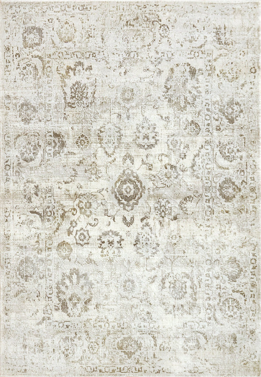 Dynamic Rugs Castilla 3530 Ivory Grey Modern Machine - Made Rug - Rugs - Dynamic Rugs - Atlanta Designer Rugs