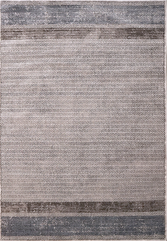 Dynamic Rugs Harlow 4809 Grey Blue  Modern Machine-Made Rug