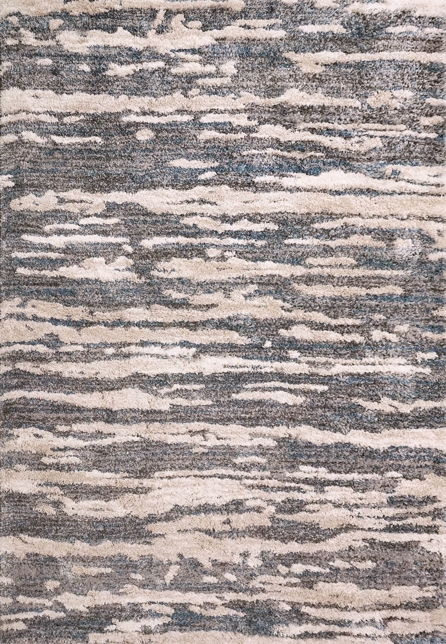 Dynamic Rugs Cruz 7005 Blue Ivory Modern Machine - Made Rug - Rugs - Dynamic Rugs - Atlanta Designer Rugs