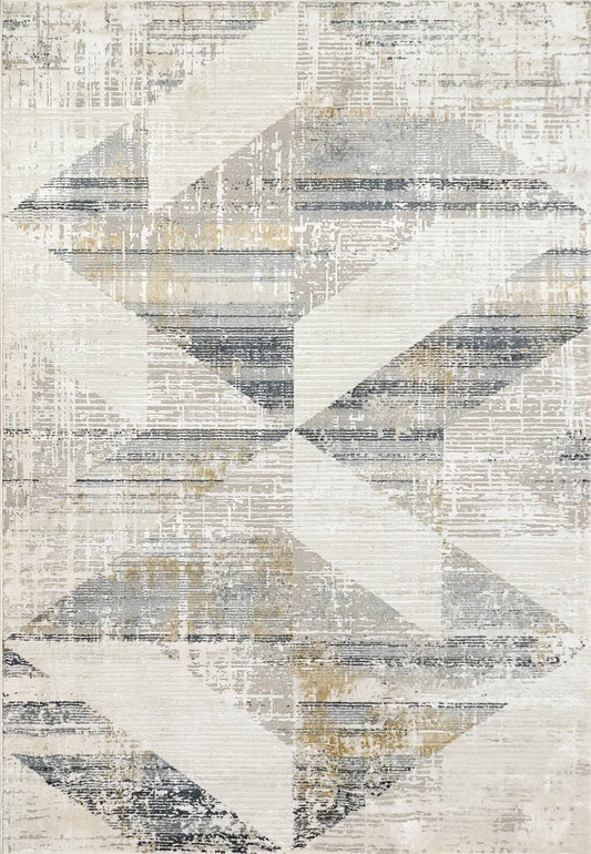 Dynamic Rugs Quartz 27072 Ivory Slate Transitional Machine - Made Rug - Rugs - Dynamic Rugs - Atlanta Designer Rugs