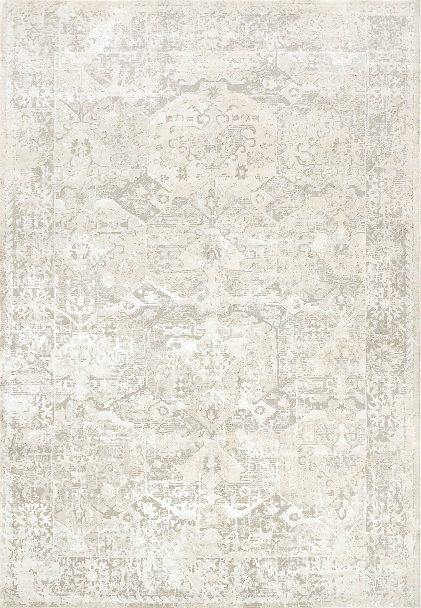 Dynamic Rugs Quartz 27073 Ivory Transitional Machine - Made Rug - Rugs - Dynamic Rugs - Atlanta Designer Rugs