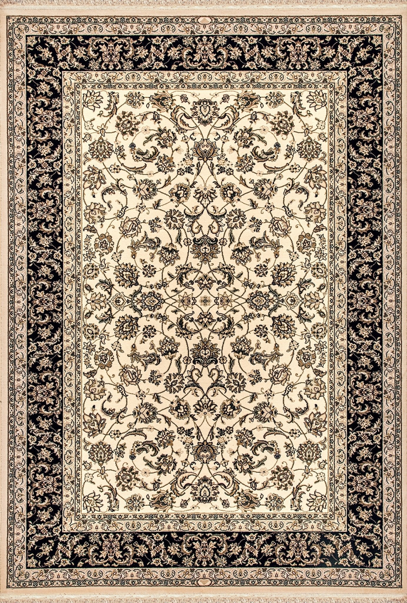 Dynamic Rugs Brilliant 72284 Ivory Traditional Machine - Made Rug - Rugs - Dynamic Rugs - Atlanta Designer Rugs