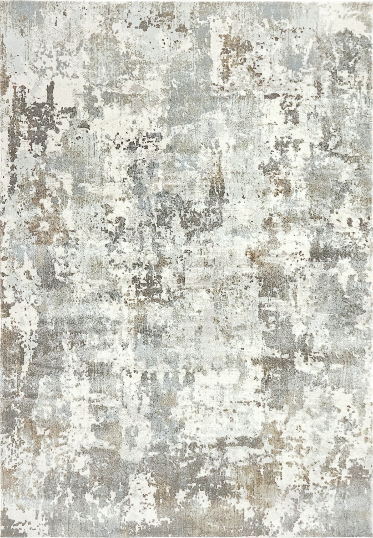 Dynamic Rugs Castilla 3528 Cream Grey Modern Machine - Made Rug - Rugs - Dynamic Rugs - Atlanta Designer Rugs