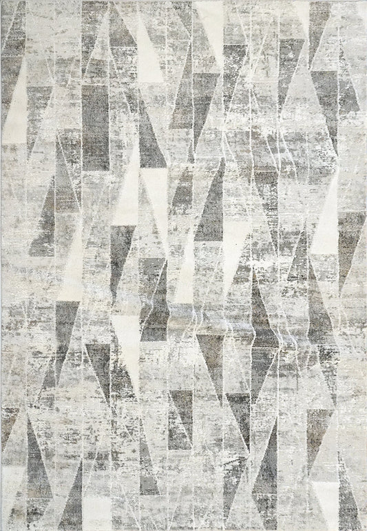 Dynamic Rugs Zen 8340 Grey Modern Machine - Made Rug - Rugs - Dynamic Rugs - Atlanta Designer Rugs