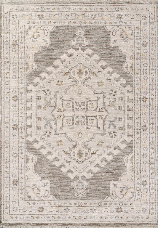 Dynamic Rugs Calypso 13503 Ivory Grey Traditional Machine-Made Rug