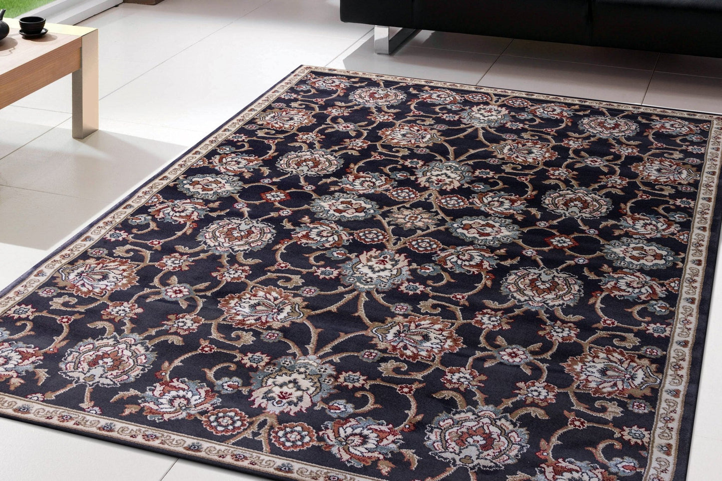 Dynamic Rugs Melody 985020 Anthracite Traditional Machine - Made Rug - Rugs - Dynamic Rugs - Atlanta Designer Rugs