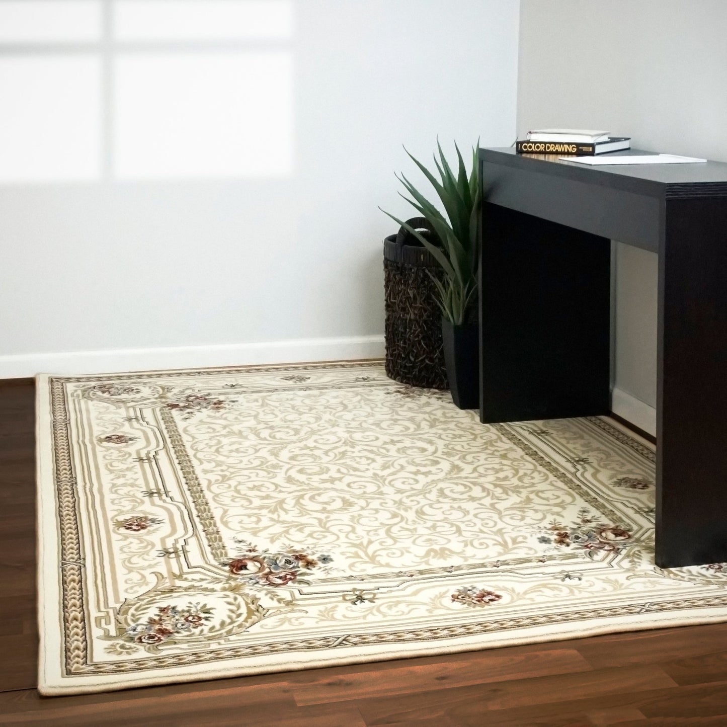 Dynamic Rugs Ancient Garden 57091 Ivory Traditional Machine - Made Rug - Rugs - Dynamic Rugs - Atlanta Designer Rugs