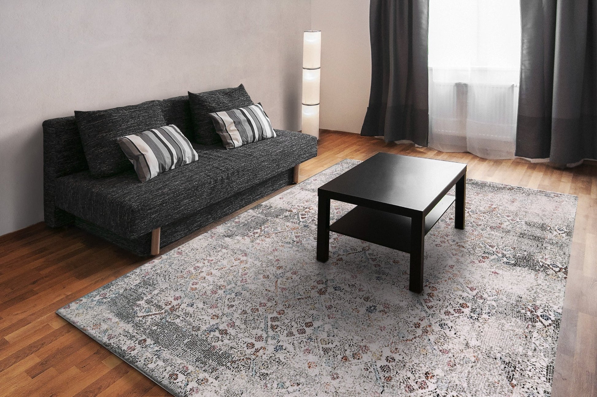 Dynamic Rugs Soma 6195 Grey Multi Transitional Machine - Made Rug - Rugs - Dynamic Rugs - Atlanta Designer Rugs