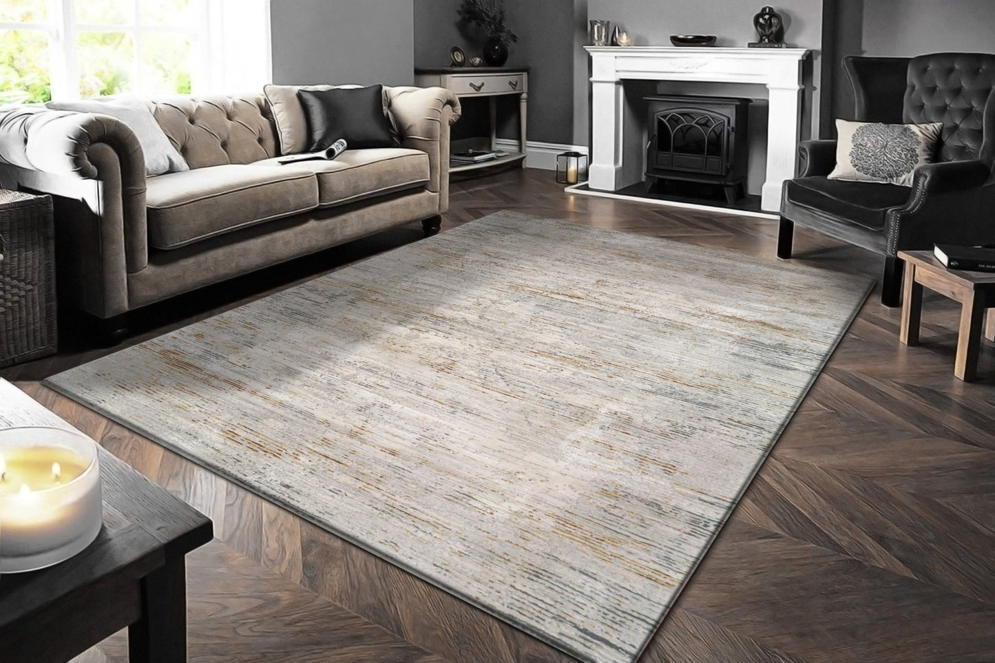 Dynamic Rugs Renaissance 3156 Ivory Multi Modern Machine - Made Rug - Rugs - Dynamic Rugs - Atlanta Designer Rugs