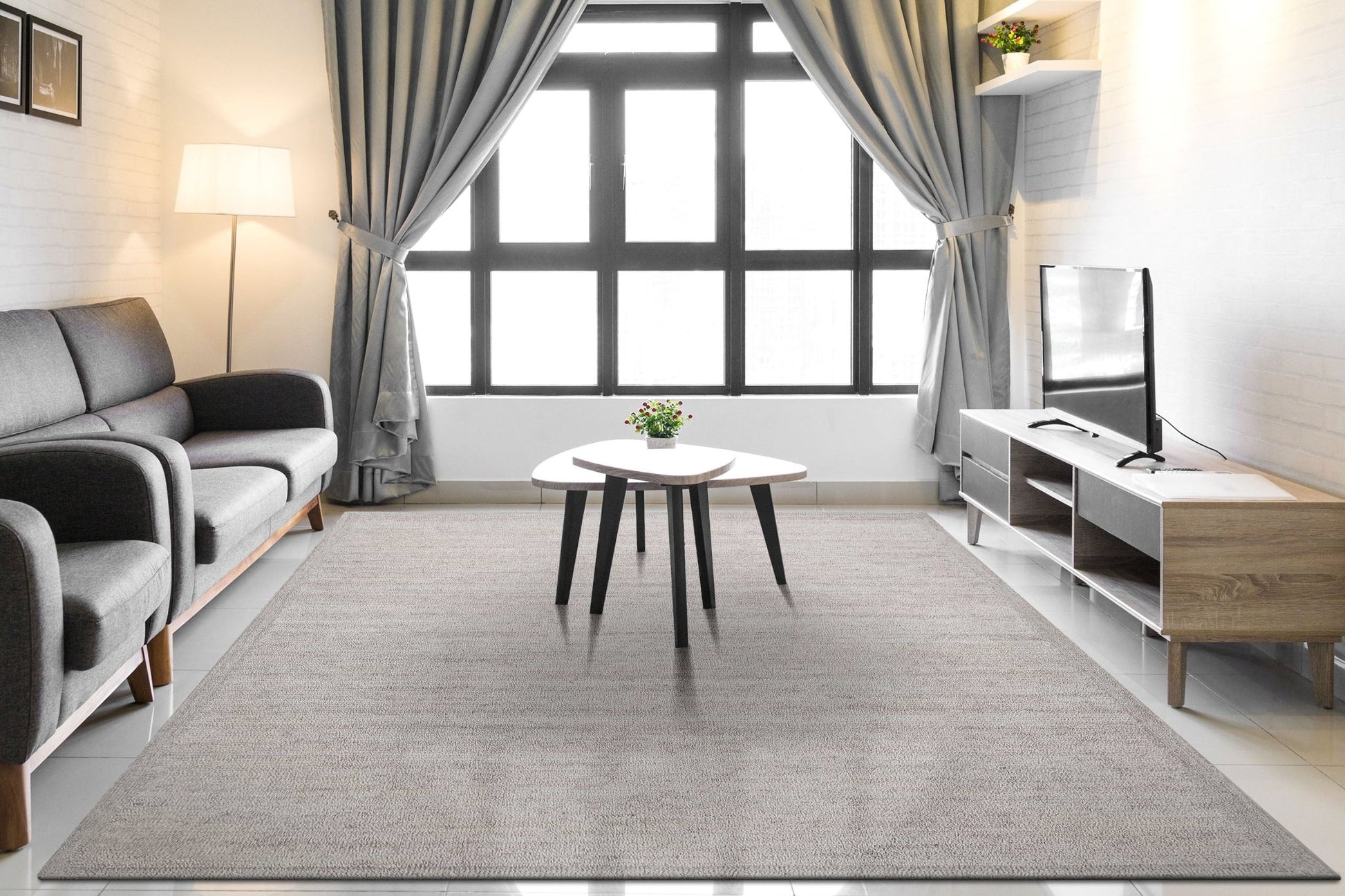 Dynamic Rugs Echo 8580 Beige Modern Handmade Rug - Rugs - Dynamic Rugs - Atlanta Designer Rugs