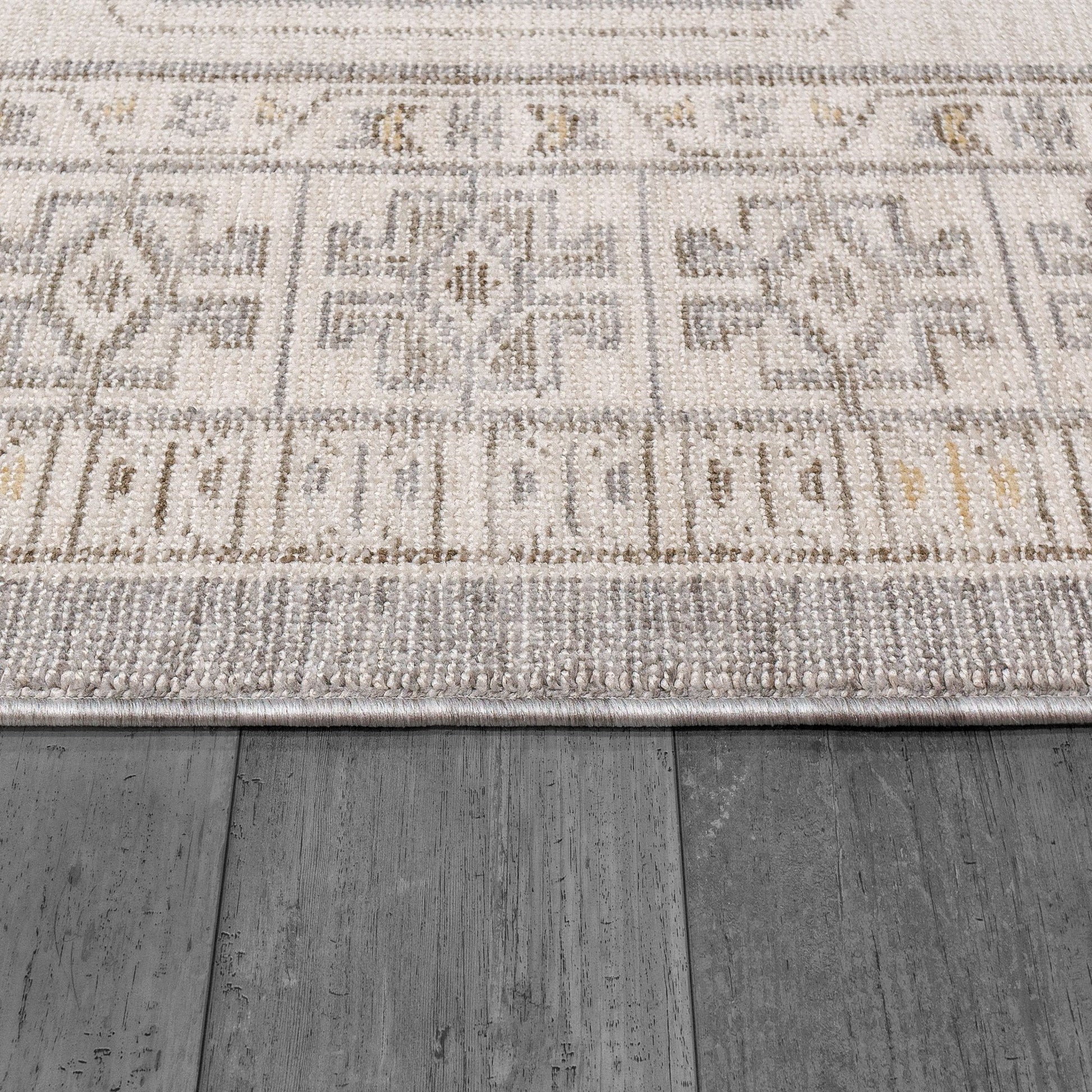 Dynamic Rugs Calypso 13506 Ivory Grey Traditional Machine - Made Rug - Rugs - Dynamic Rugs - Atlanta Designer Rugs