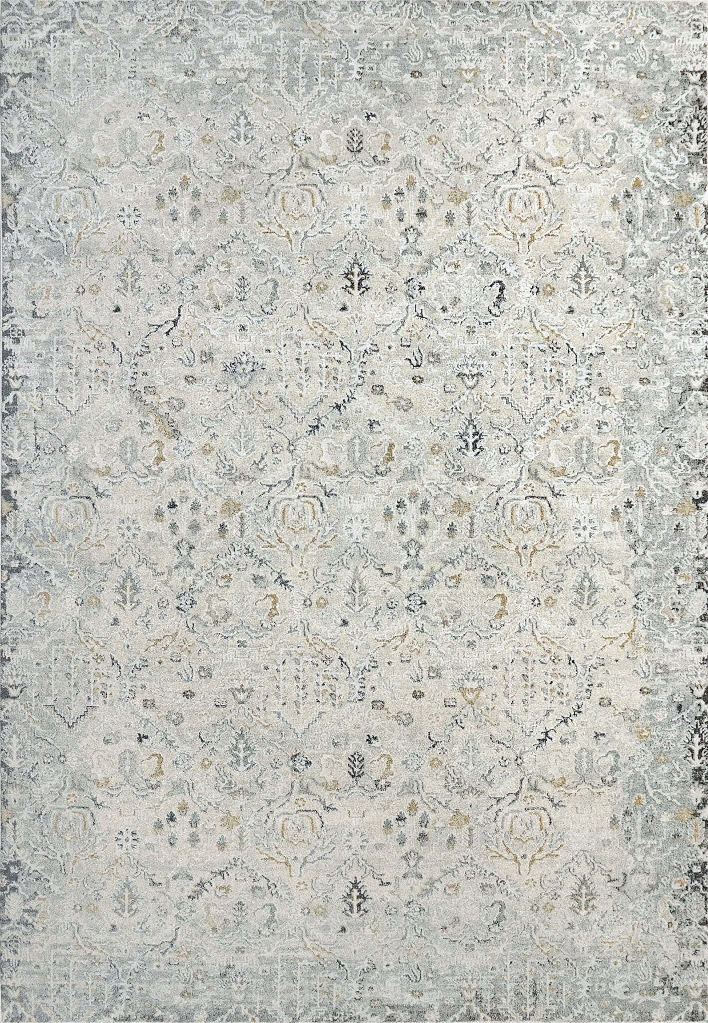 Dynamic Rugs Annalise 7602 Cream Multi Transitional Machine - Made Rug - Rugs - Dynamic Rugs - Atlanta Designer Rugs