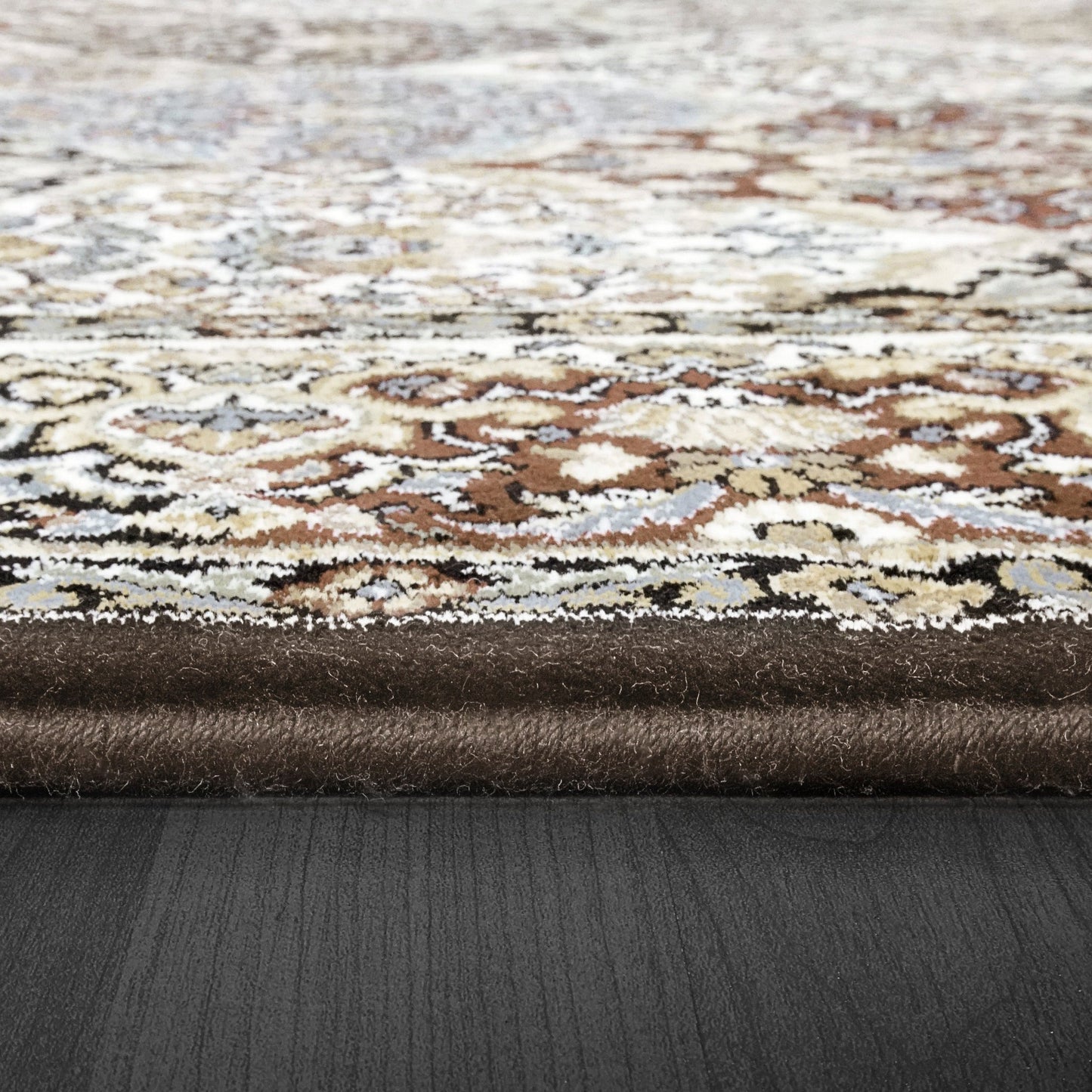 Dynamic Rugs Ancient Garden 57008 Brown Blue Traditional Machine - Made Rug - Rugs - Dynamic Rugs - Atlanta Designer Rugs