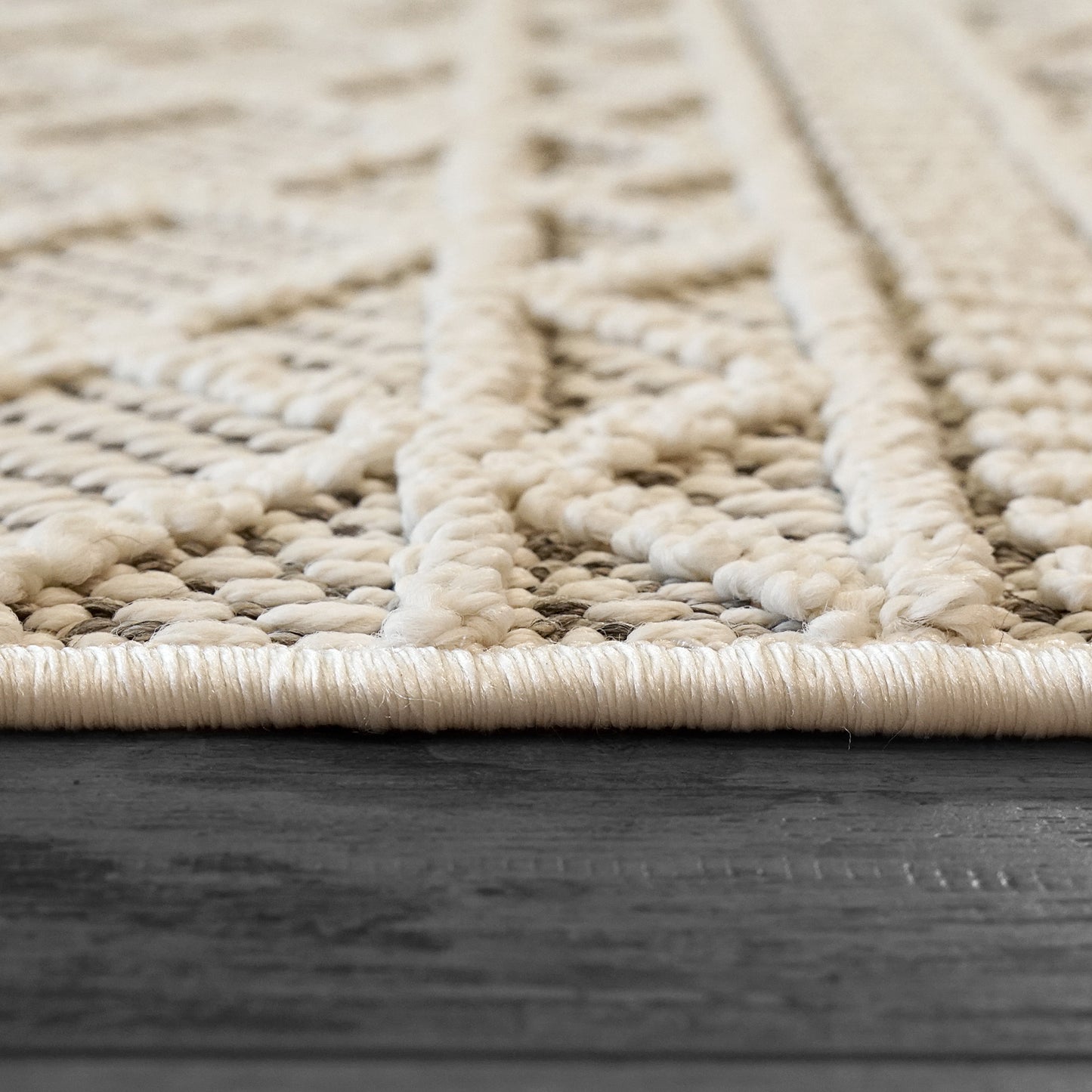 Dynamic Rugs Seville 3610 Ivory Soft Grey Modern Machine - Made Rug - Rugs - Dynamic Rugs - Atlanta Designer Rugs