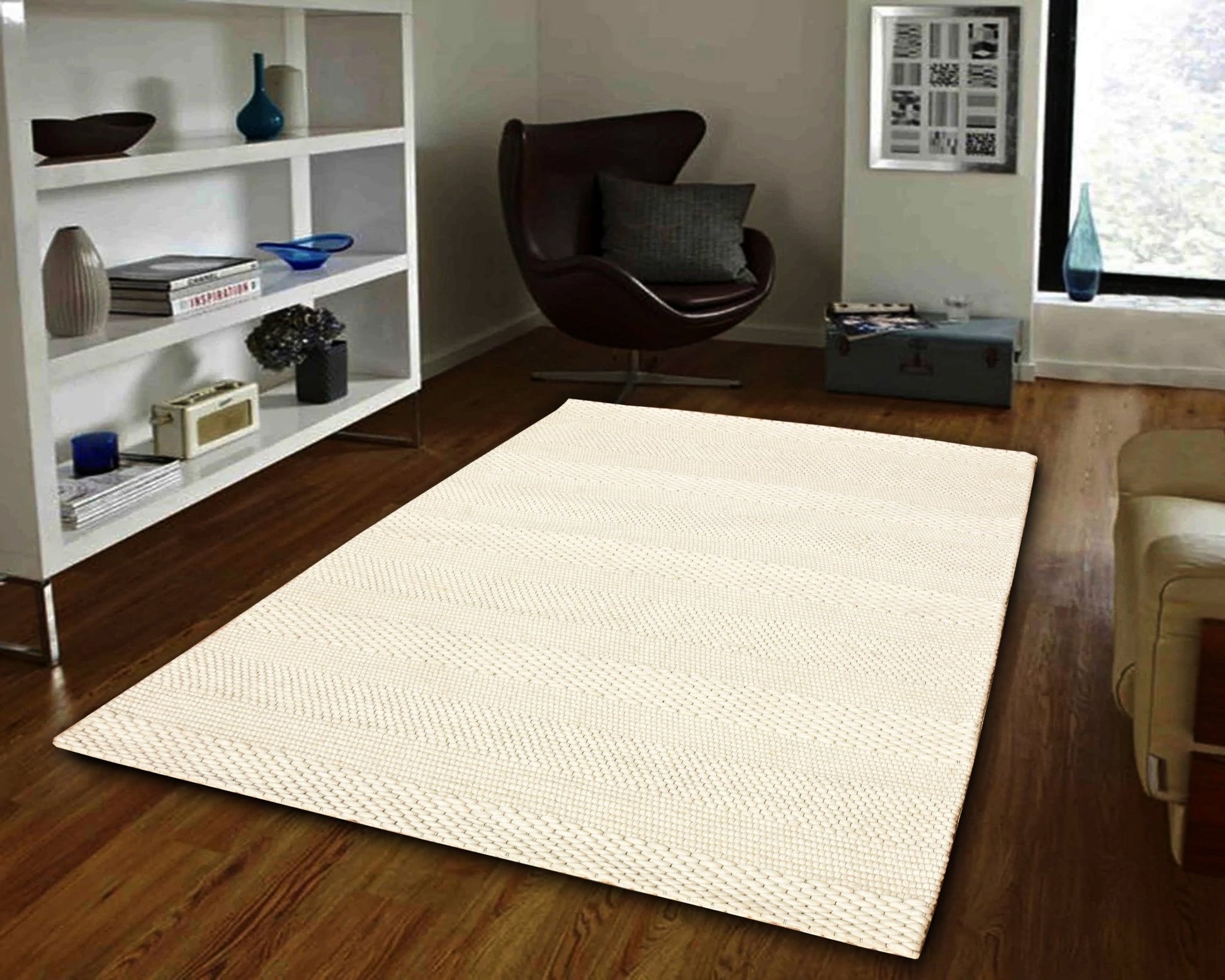 Dynamic Rugs Grove 6212 Ivory Modern Handmade Rug - Rugs - Dynamic Rugs - Atlanta Designer Rugs