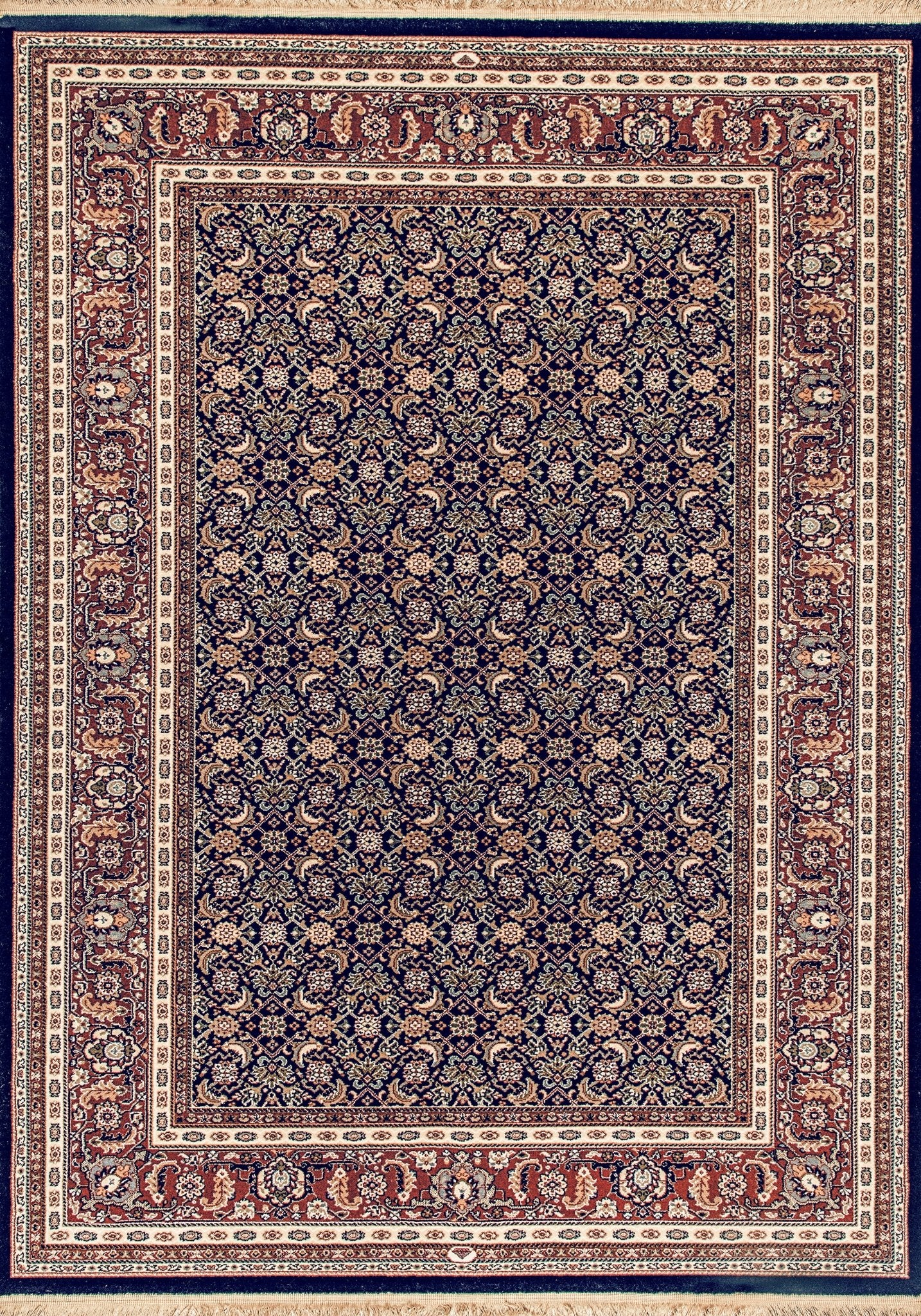 Dynamic Rugs Brilliant 72240 Navy Traditional Machine - Made Rug - Rugs - Dynamic Rugs - Atlanta Designer Rugs