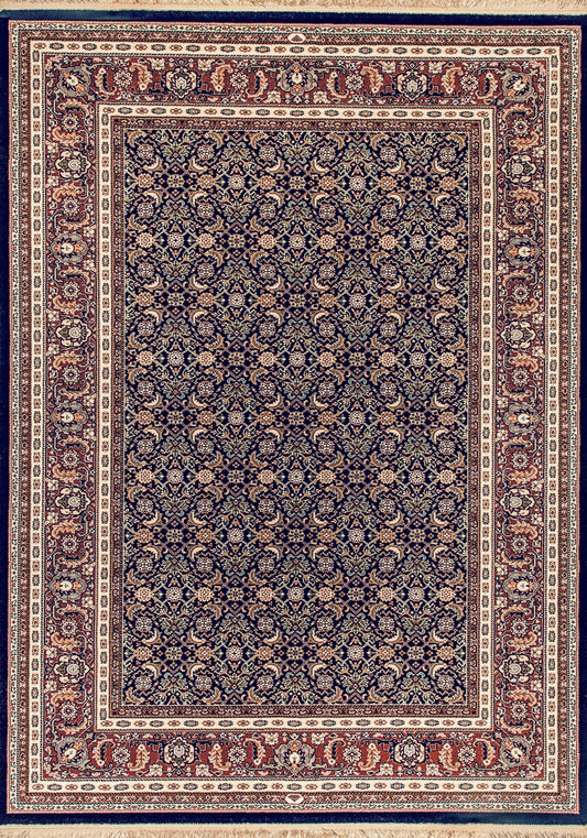 Dynamic Rugs Brilliant 72240 Navy Traditional Machine - Made Rug - Rugs - Dynamic Rugs - Atlanta Designer Rugs